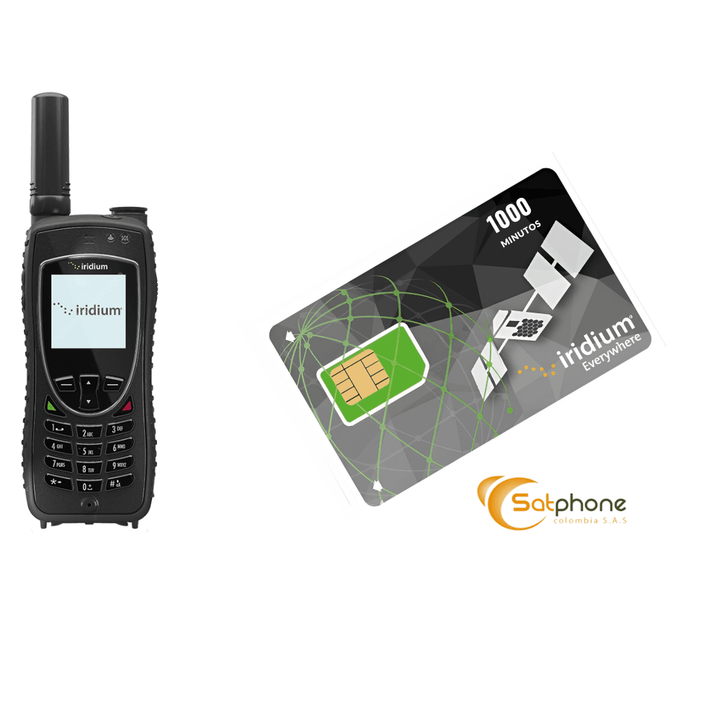 Telefono  Satelital  iridium 9575 Extreme + Recarga 1000 Minutos