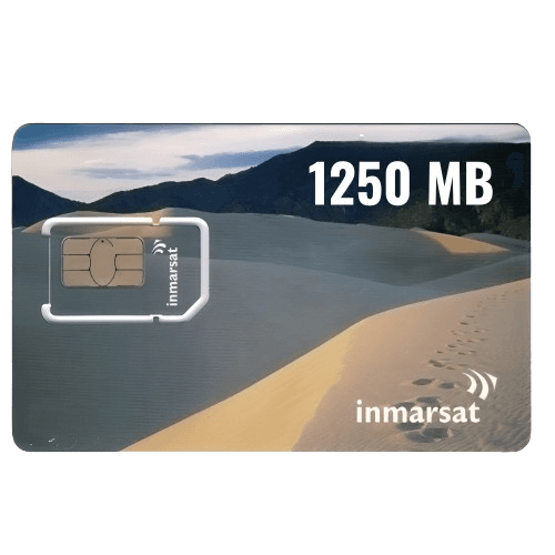 Recarga Prepago Inmarsat BGAN 1250 MB