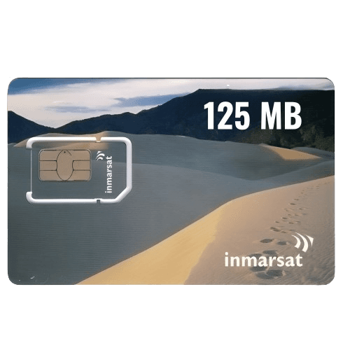 Recarga Prepago Inmarsat BGAN 125 MB   36