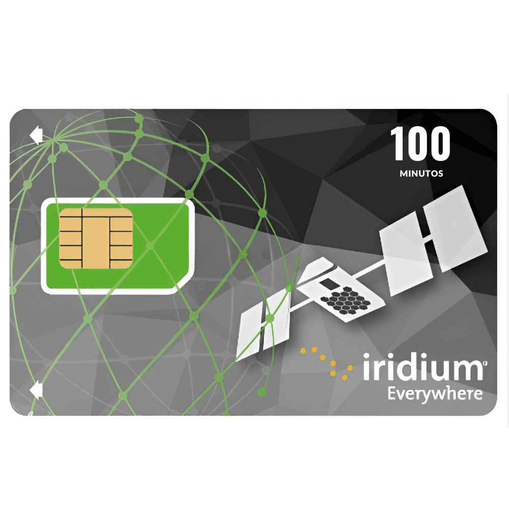 Recarga Teléfono Satelital Iridium  100 Minutos.