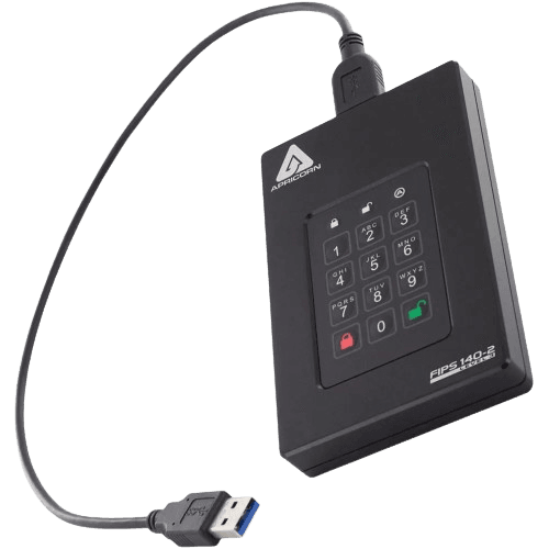 DISCO DURO DE ENCRIPTACION 2TB APRICORN