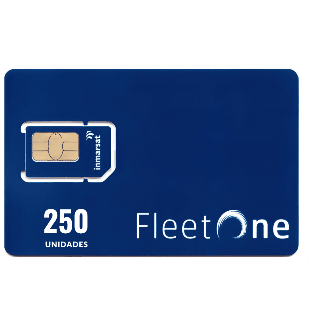 Recarga Prepago Inmarsat FleetOne Plan Global 250 Unidades