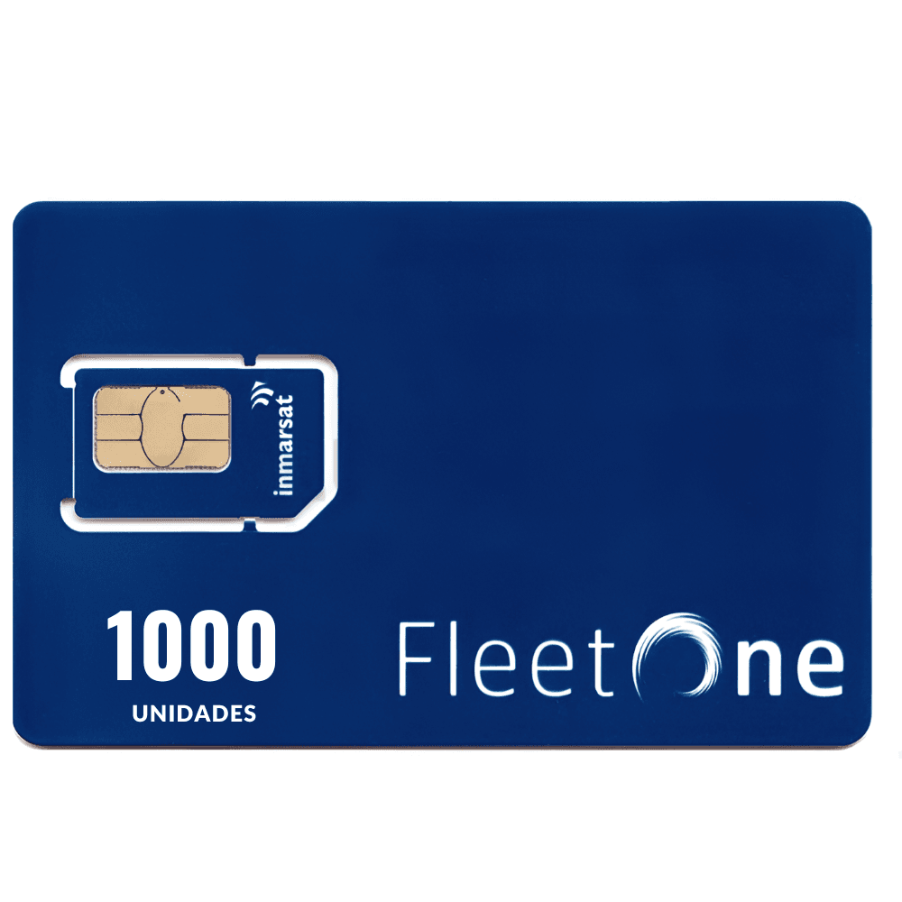 Recarga Prepago Inmarsat FleetOne Plan Global 1000 Unidades
