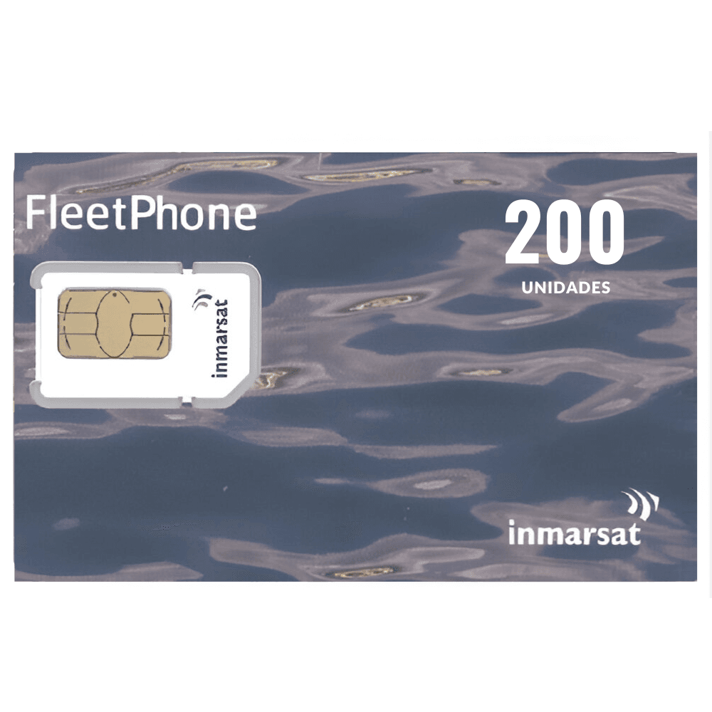 Recarga de 200 Unidades - Prepago Inmarsat Fleetphone