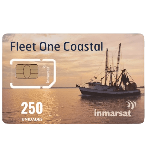 Recarga Prepago Inmarsat FleetOne Plan Costa 250 Unidades