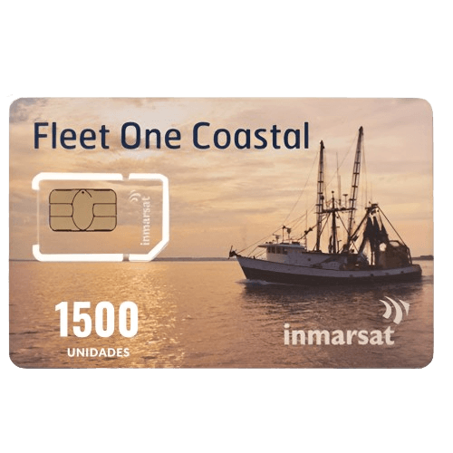 Recarga Prepago Inmarsat FleetOne Plan Costa 1500 Unidades