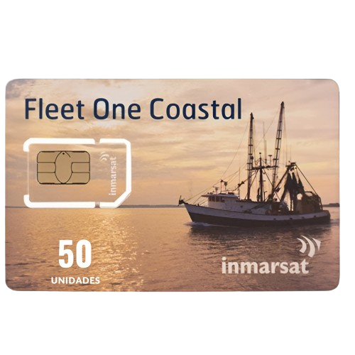 Recarga Prepago Inmarsat FleetOne Plan Costa 50 Unidades