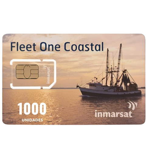 Recarga Prepago Inmarsat FleetOne Plan Costa 1000 Unidades