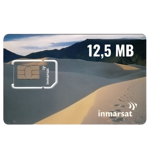 Recarga Prepago Inmarsat BGAN 12,5 MB