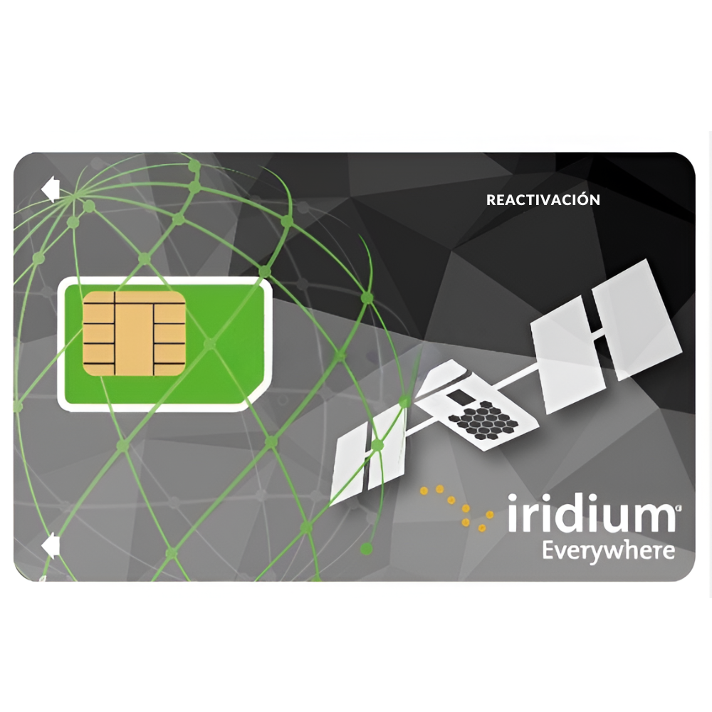 Reactivación Sim Card Iridium.