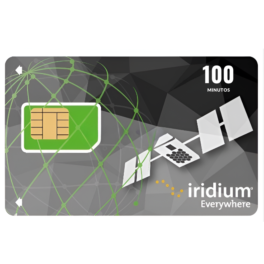 Recarga Teléfono Satelital Iridium 100 Minutos.